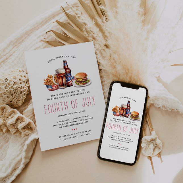 Invitación del partido Patriótico Cuarto de Julio  (Subido por el creador)