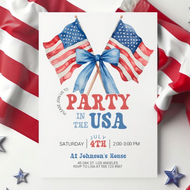 Invitación del Partido Patriótico de Estados Unido (Subido por el creador)