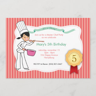 Invitación del partido Personalizado Kids con arte