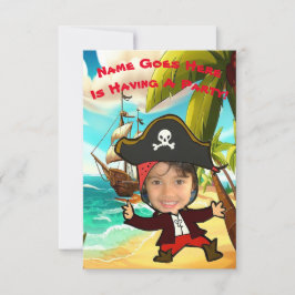 Invitación del Partido Pirata de la Foto del perso