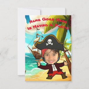 Invitación del Partido Pirata de la Foto del perso