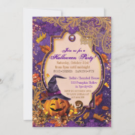 INVITACIÓN DEL PARTIDO PUMPKIN HALLOWEEN