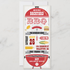 INVITACIÓN DEL PARTIDO RED BBQ GRILL