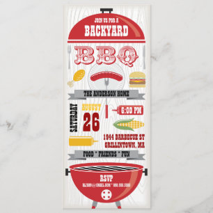 INVITACIÓN DEL PARTIDO RED BBQ GRILL