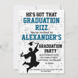 Invitación del partido Rizz de Graduación