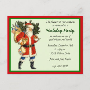Invitación del partido Santa Navidades