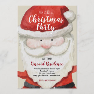 Invitación del partido Santa Navidades