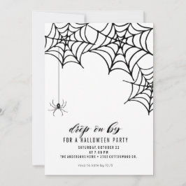 INVITACIÓN DEL PARTIDO SPIDER HALLOWEEN