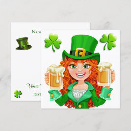 Invitación del partido St. Patrick