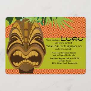 Invitación del partido Tiki Luau #2