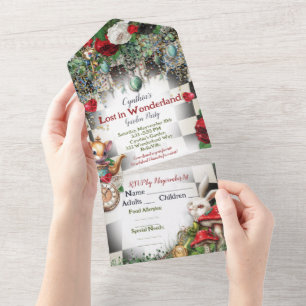 Invitación del partido Wonderland