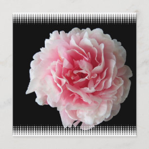 Invitación del Peony del helecho