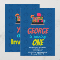 Invitación del Personalizado de educación en línea