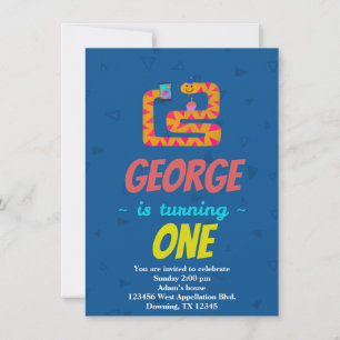 Invitación del Personalizado de la célula de tarta