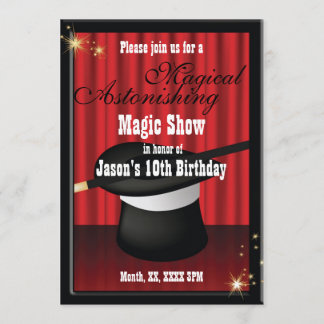 Invitación del Personalizado de la fiesta de cumpl