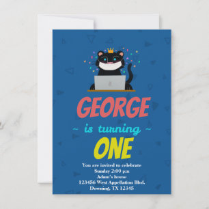 Invitación del Personalizado de la máscara de pant