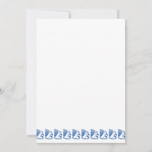 Invitación del Personalizado de los veleros de Car