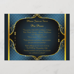 Invitación del Pre-Baile de fin de curso,