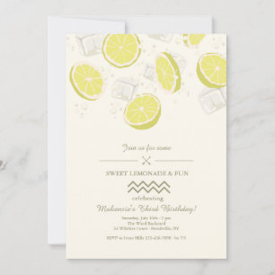 Invitación del refrigerador de verano