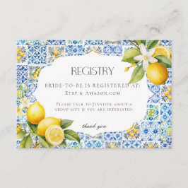 Invitación del Registro de Amalfi Coast Italia Ins