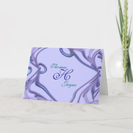 Invitación del relevo de la lavanda de la boda