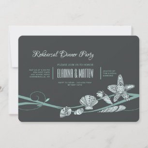 Invitación del relevo del Seashell