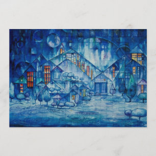 Invitación del resplandor del invierno