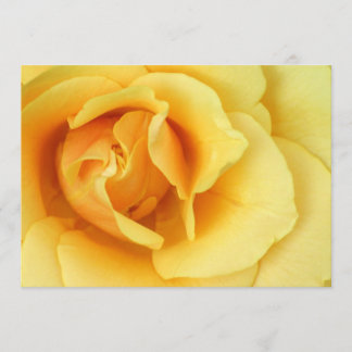 Invitación del rosa amarillo