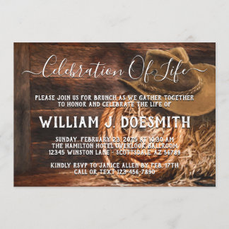 Invitación del Servicio de Conmemoración del Gorra