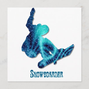 Invitación del Snowboarder