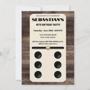 Invitación del tema de Domino's