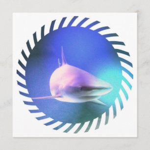 Invitación del tiburón del asesino