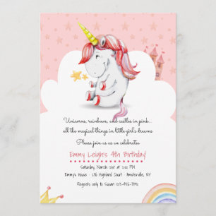 Invitación del unicornio