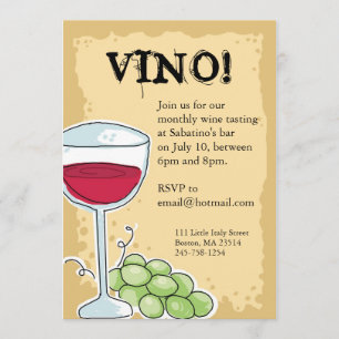 Invitación del vino
