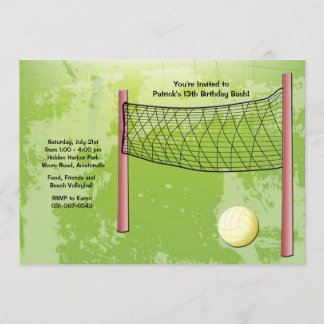 Invitación del voleibol
