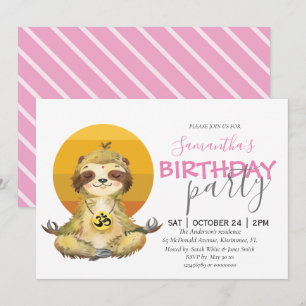 invitación del zoológico de safari selvático