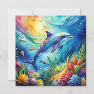 Invitación Delfín Pintado