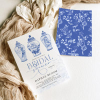 Delft Blue Chinoiserie Ginger Jars Bridal Shower