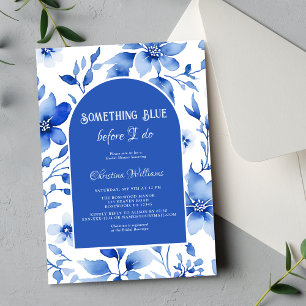 Invitación Delft Blue French Chinoiserie Bridal Shower