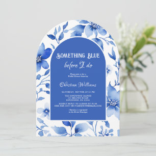 Invitación Delft Blue French Chinoiserie Bridal Shower