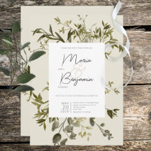 Delicado Boho Greenery Wedting