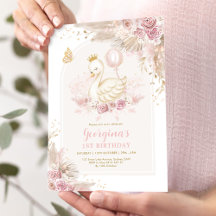 Delicado Chica de la Princesa Swan de Rubor