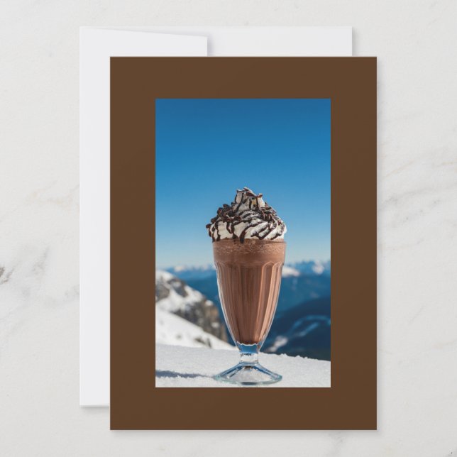 Invitación delicious ice cream (Anverso)