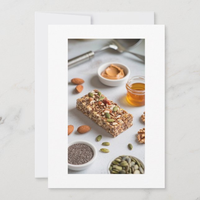 Invitación delicious snack (Anverso)