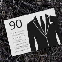Demanda negra y fiesta de cumpleaños 90