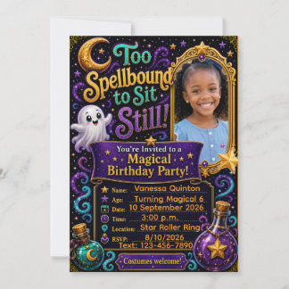 Invitación “¡Demasiado embelesado para quedarse quieto!” Foto