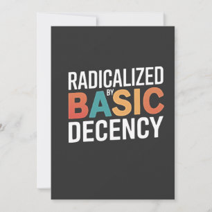 Invitación Democracia Social Radicalizada Por La Decencia Bás