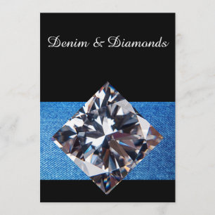 Invitación Denim & Diamonds II