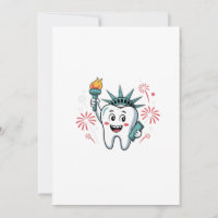 Dental Squad 4 De Julio Dentista Funny Estadounide