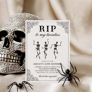 Invitación DEP Cumpleaños Mis Veinte